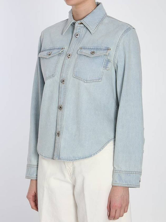 Luxury Bottega Veneta Denim Shirt