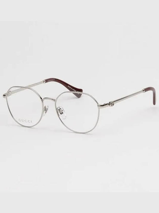 Luxury Gucci Trending 2025 Eyewear Round Frame Eyeglasses Silver