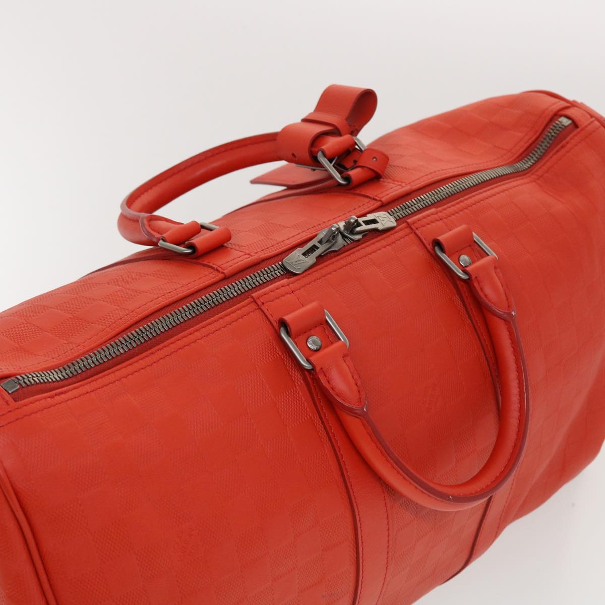 Louis Vuitton Keepall 45 Leather Travel Bag ()