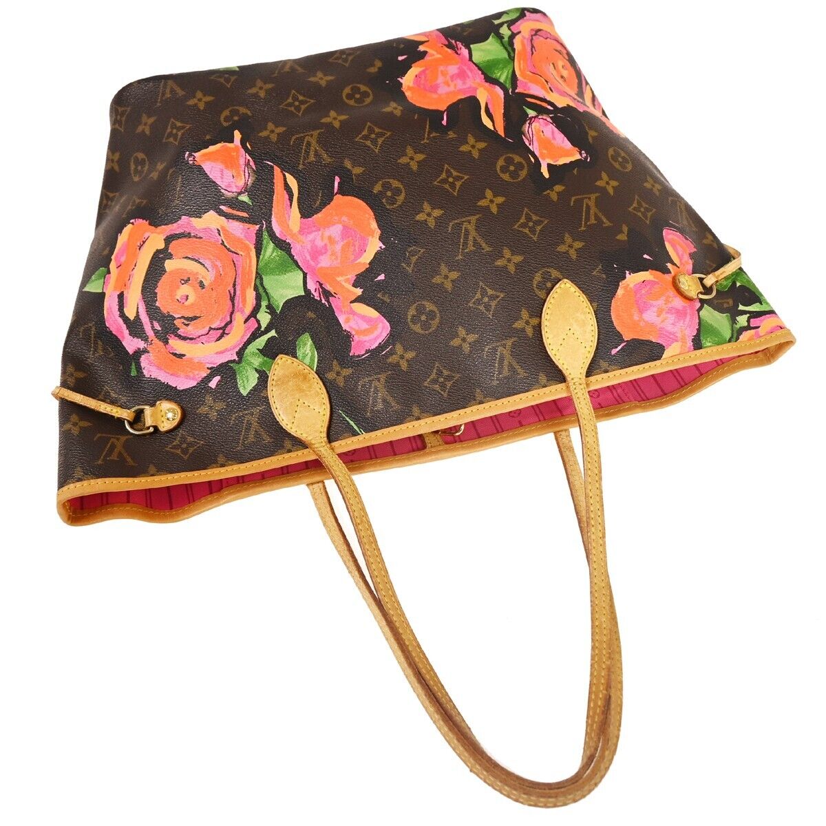 Louis Vuitton Neverfull Mm Canvas Shoulder Bag ()
