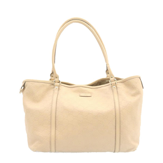 Luxury Gucci Trending 2025 Shima Tote Bag Leather Beige