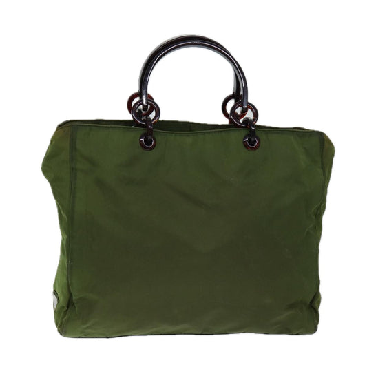 Luxury PradaHand Bag Nylon Khaki bs13320