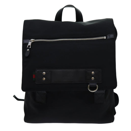 Luxury Gucci Trending 2025 Web Sherry Line Backpack Nylon Black Green Red 246407 bs13331