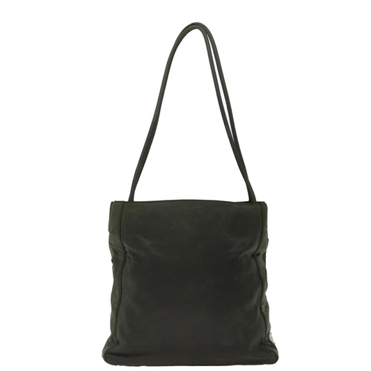 Luxury PradaShoulder Bag Nylon Khaki bs13406