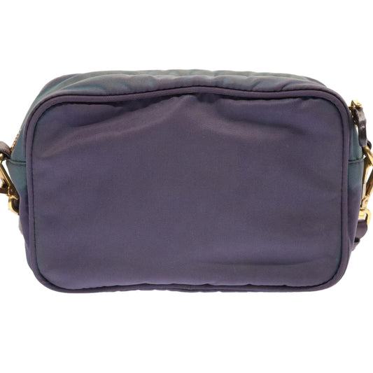Luxury PradaShoulder Bag Nylon Purple bs13702