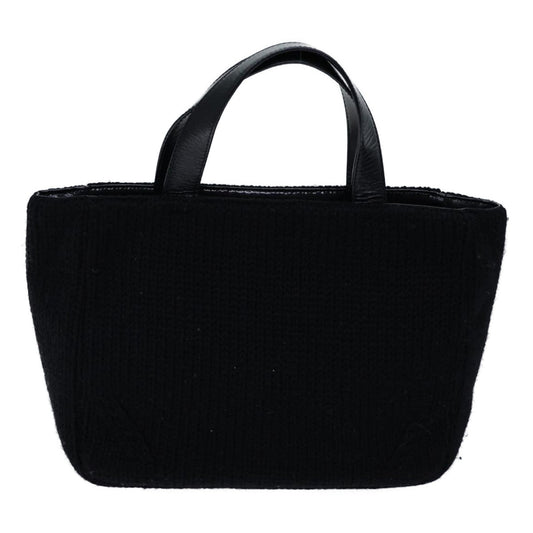 Luxury PradaHand Bag Wool Black bs13809