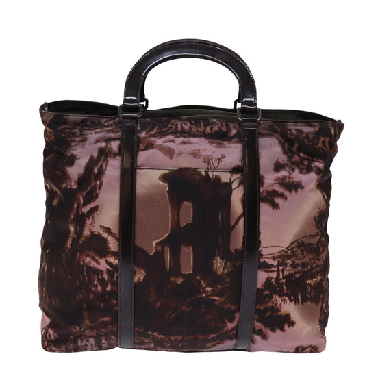 Luxury PradaHand Bag Nylon Brown bs15166