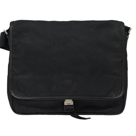 Luxury Prada Shoulder Bag Nylon Black bs16316