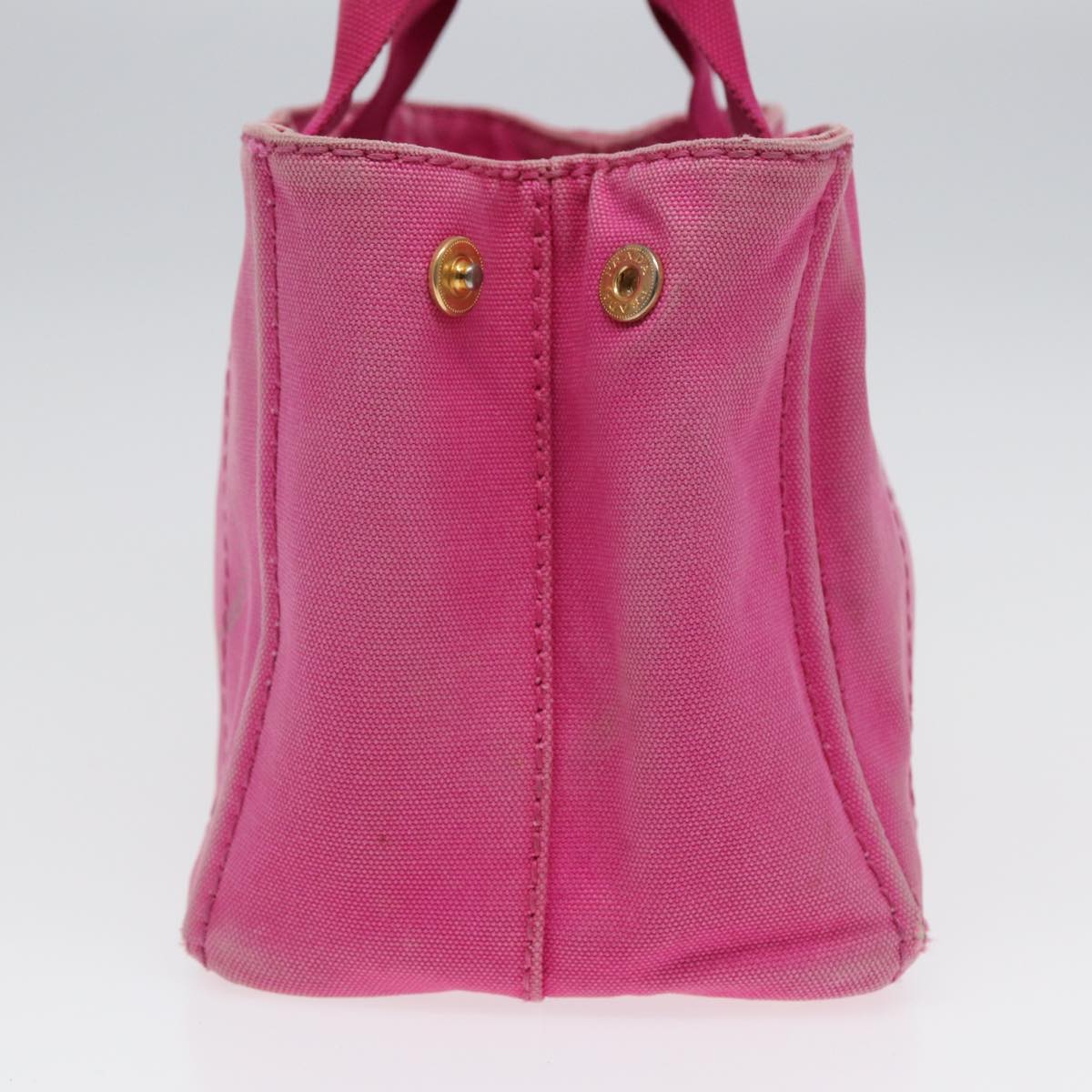Luxury Prada Canapa PM Hand Bag Canvas Pink bs16332