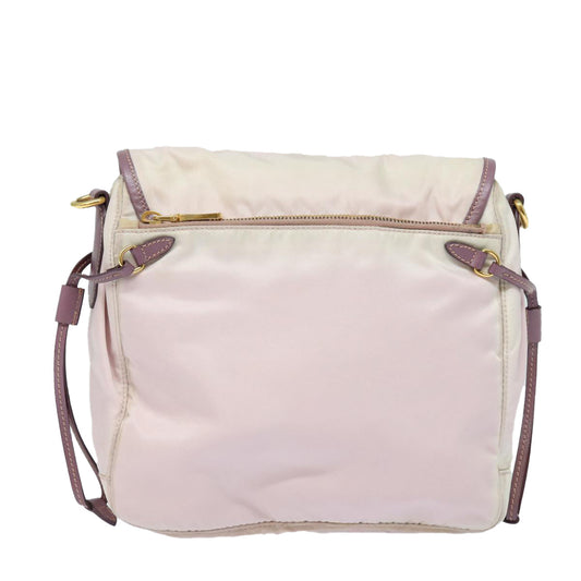 Luxury Prada Shoulder Bag Nylon Pink bs16348