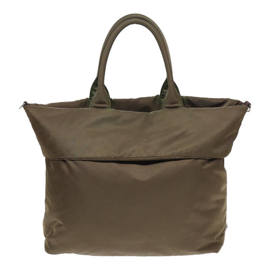 Luxury Prada Tote Bag Nylon Khaki bs16354