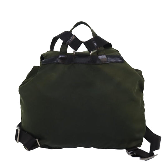 Luxury Prada Backpack Nylon Khaki bs16382