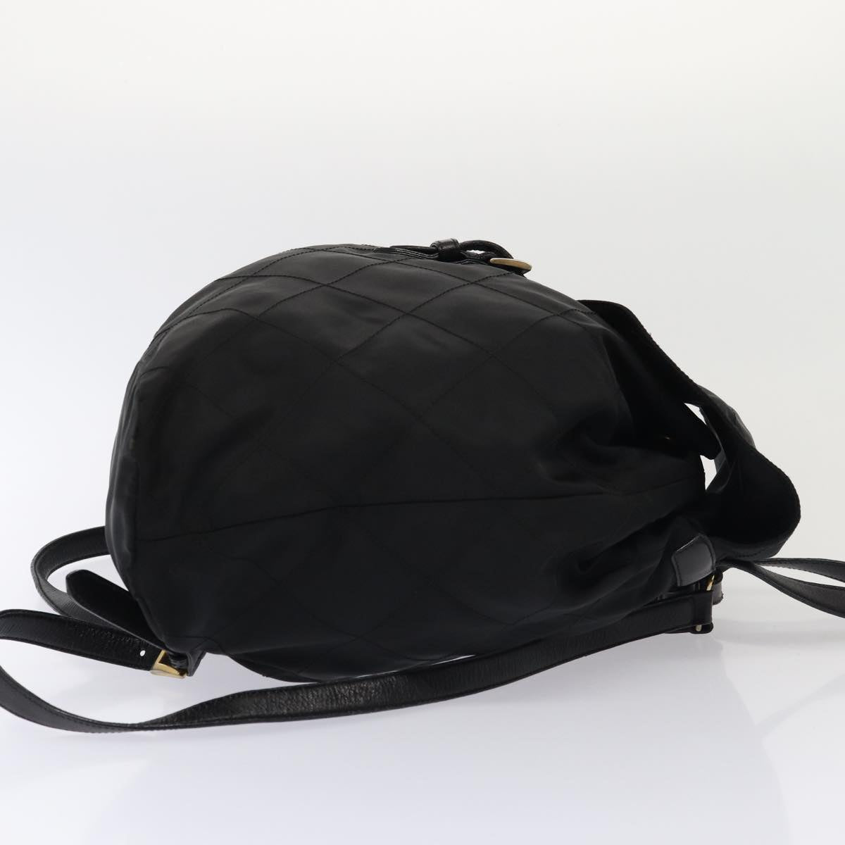 Luxury Prada Quilted Backpack Nylon Black bs16383