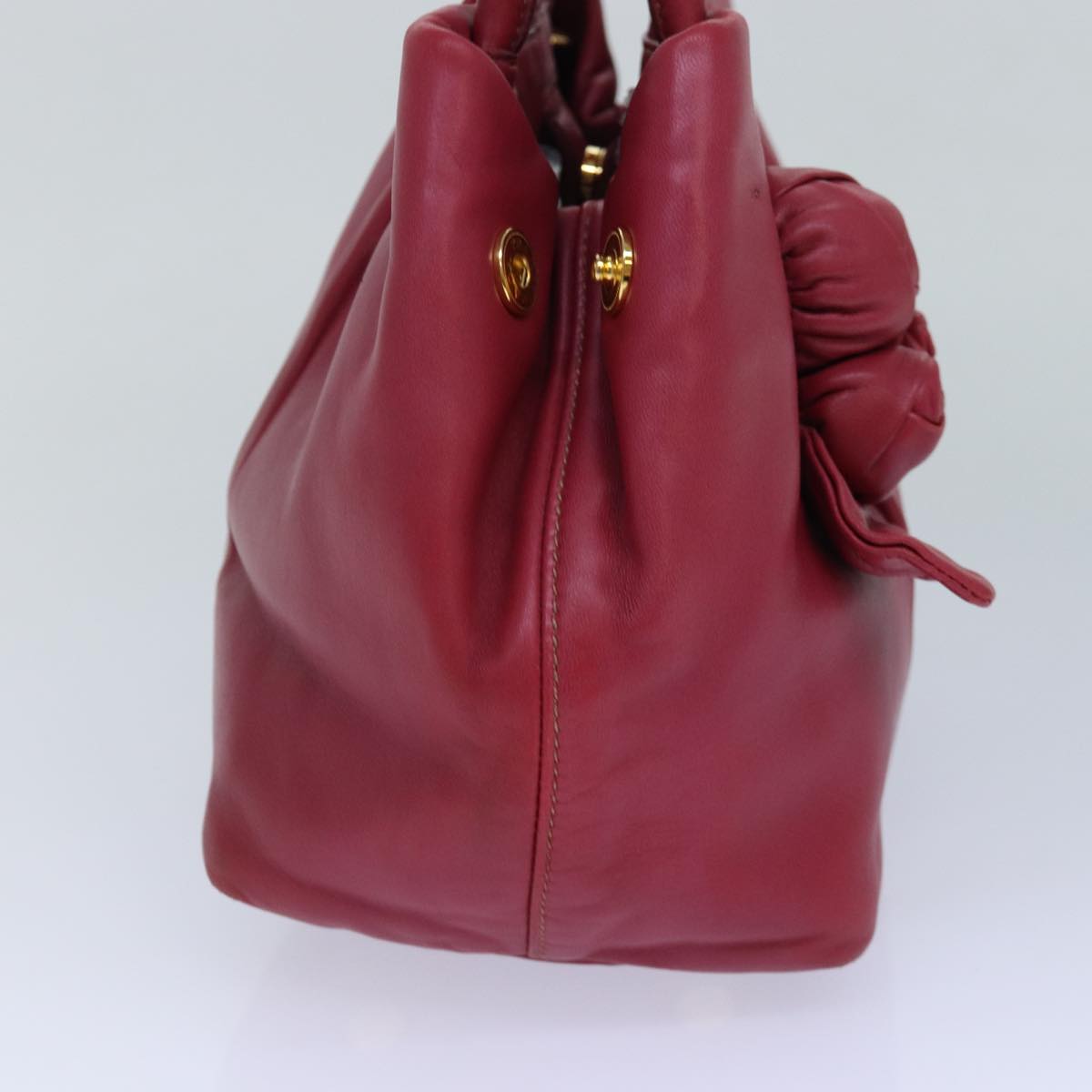Luxury Prada Hand Bag Leather Pink bs16734