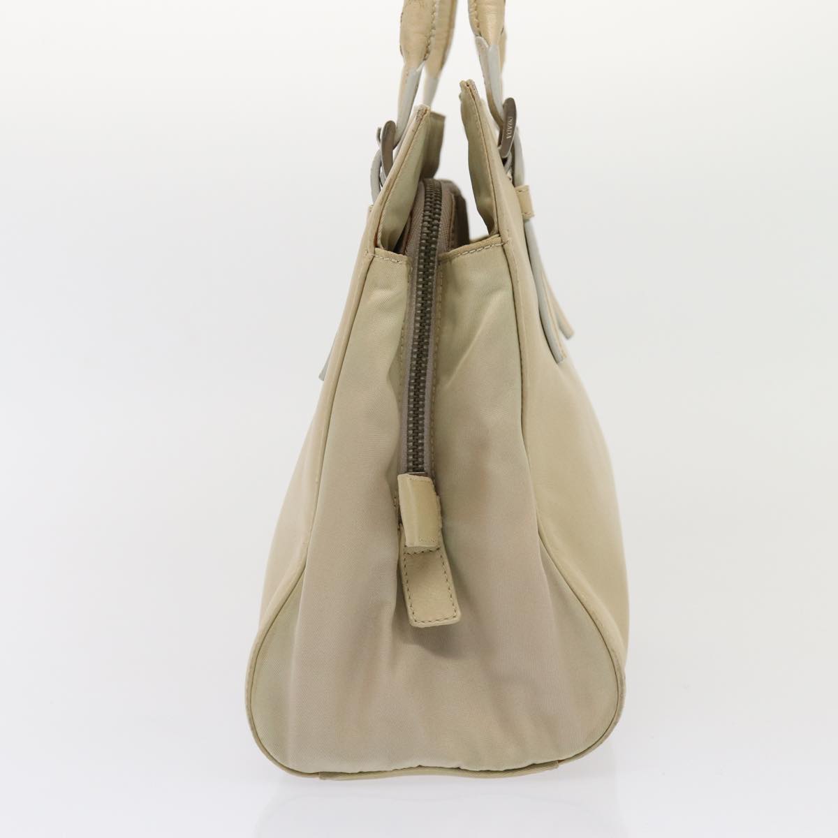 Luxury Prada Hand Bag Leather Beige bs16865