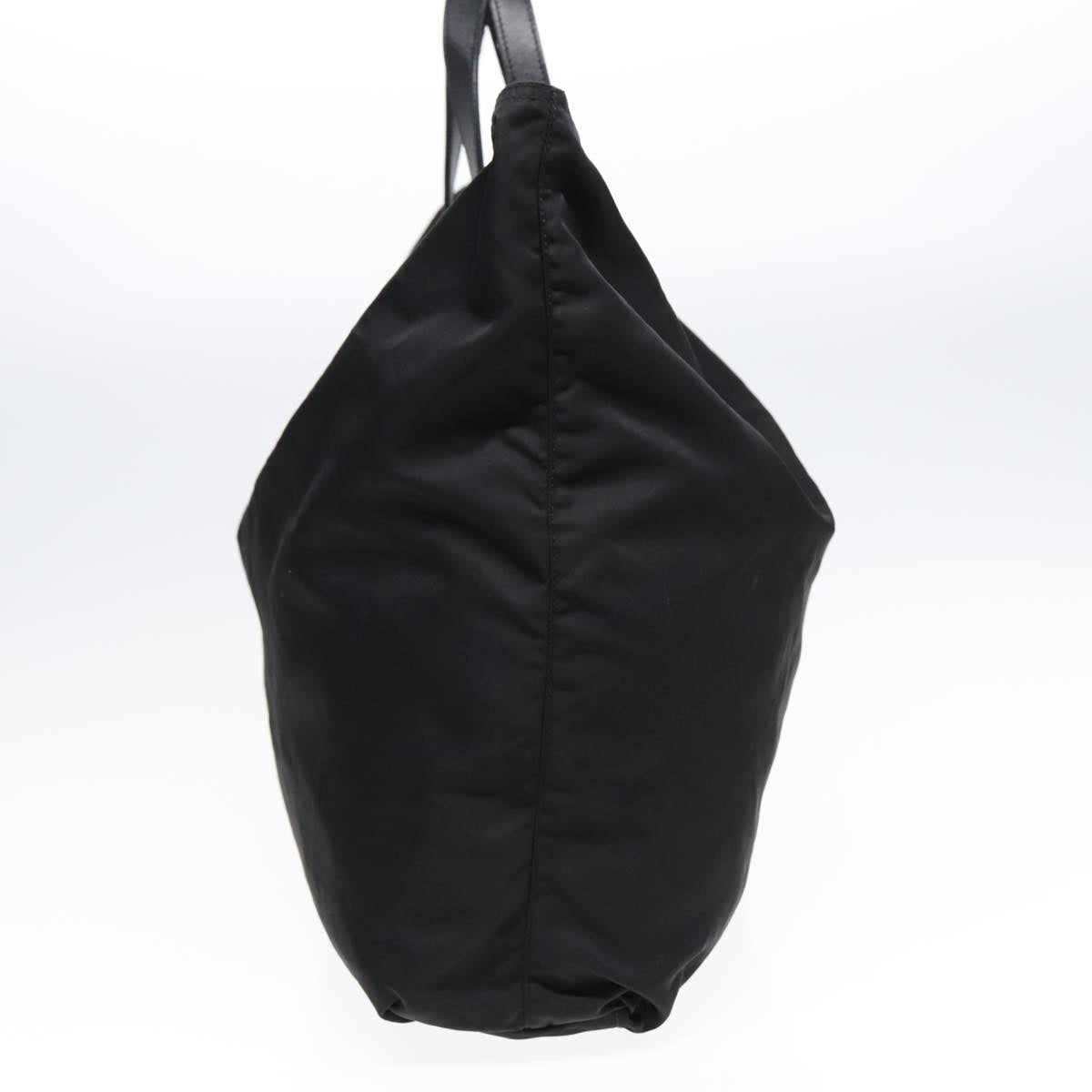 Luxury Prada Tote Bag Nylon Black Silver bs17013