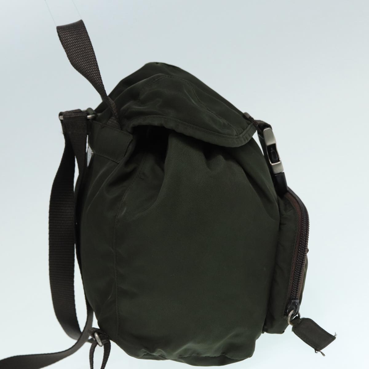 Luxury Prada Backpack Nylon Khaki bs17144