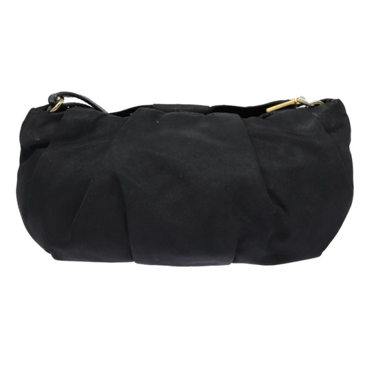 Luxury Prada Pouch Nylon Black Gold bs17502