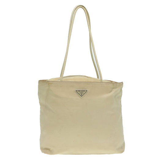 Luxury Prada Tote Bag Nylon Beige bs17503