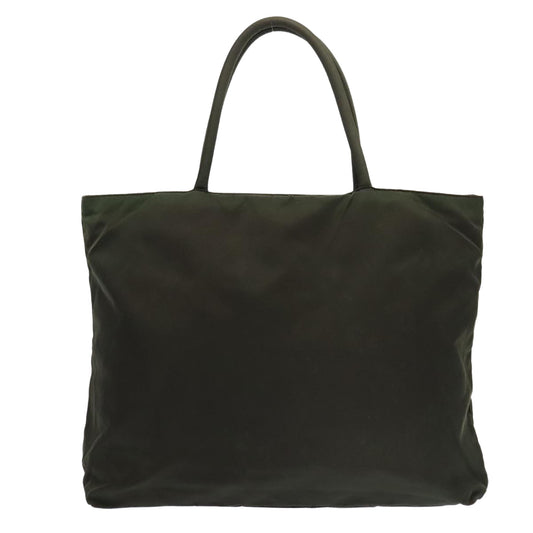 Luxury Prada Hand Bag Nylon Green Silver bs17514