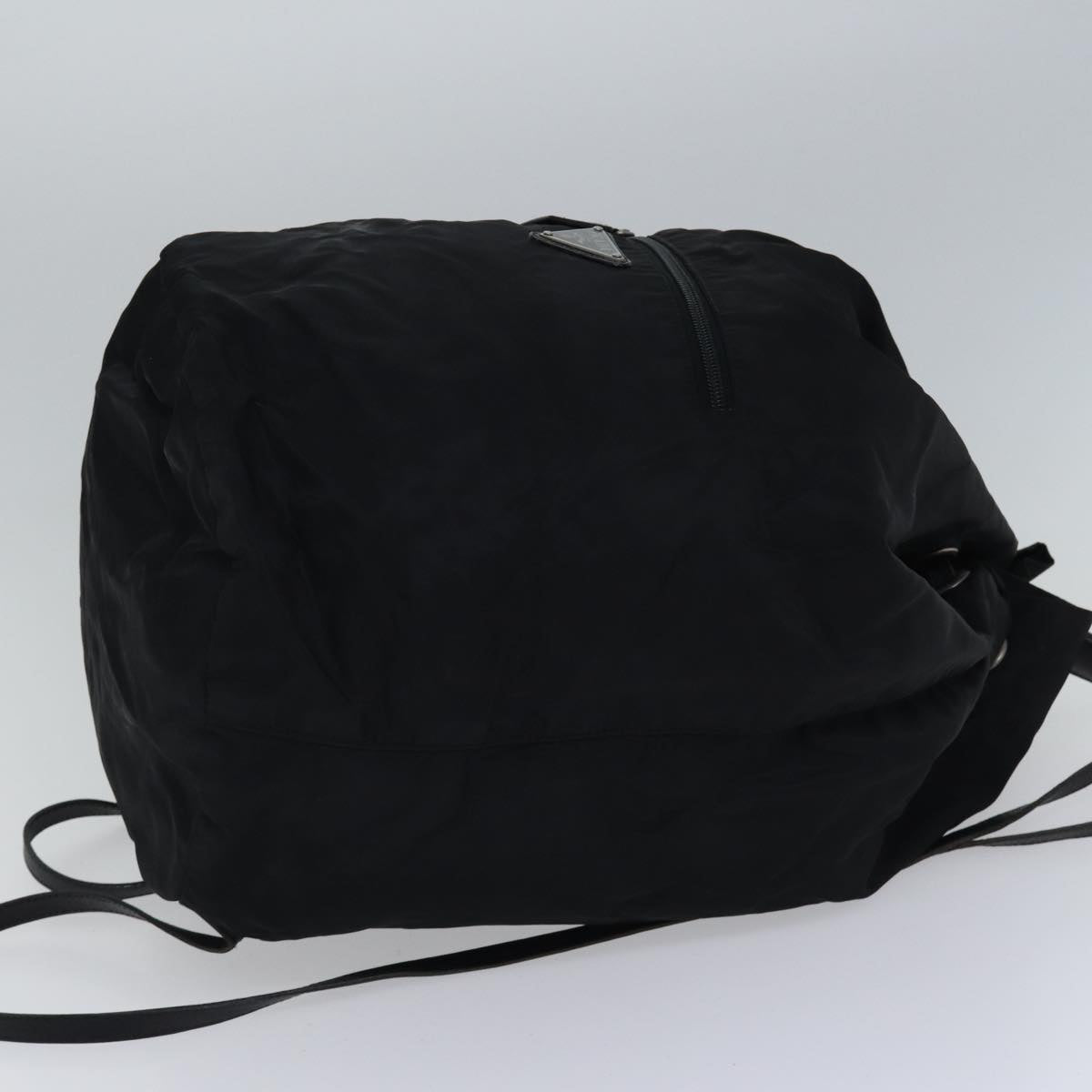 Luxury Prada Shoulder Bag Nylon Black Silver bs17756