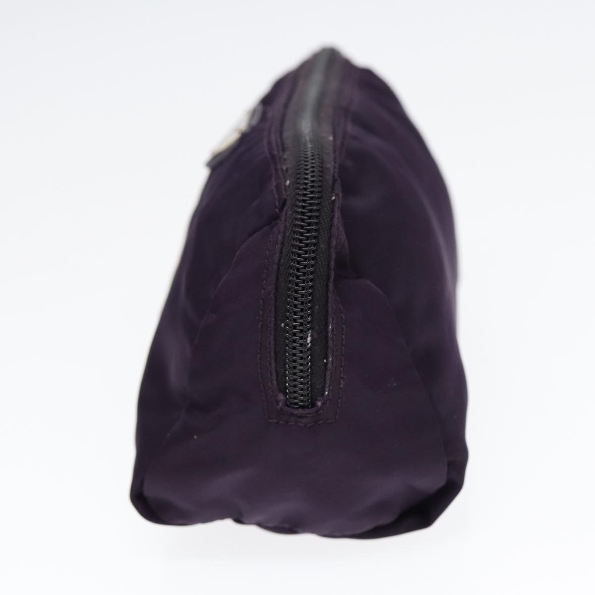 Luxury Prada Pouch Nylon Purple Silver bs17869