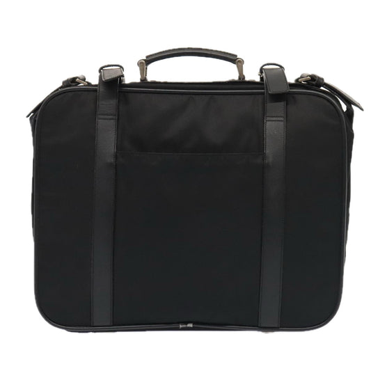 Luxury Prada Hand Bag Nylon 2way Black Silver bs17871