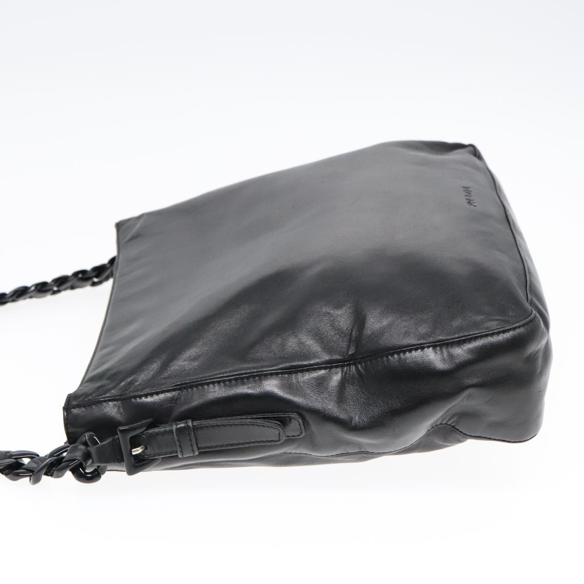 Luxury Prada Shoulder Bag Leather Black bs18033