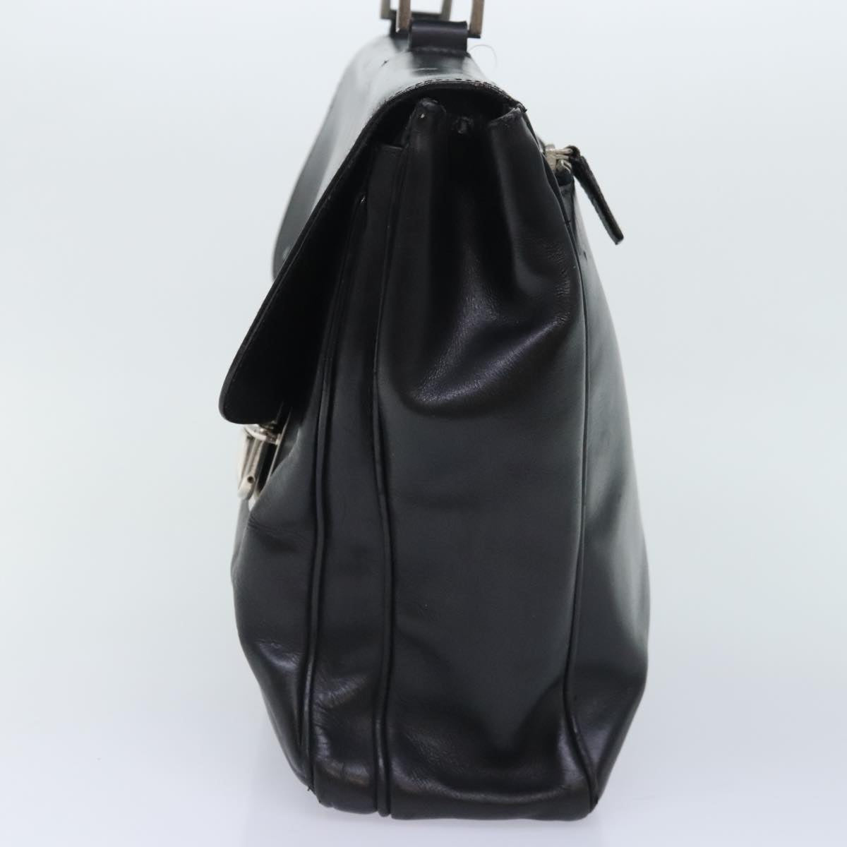Luxury Prada Business Bag Leather Black bs18036