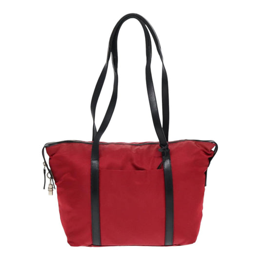 Luxury Prada Shoulder Bag Nylon Red bs18096
