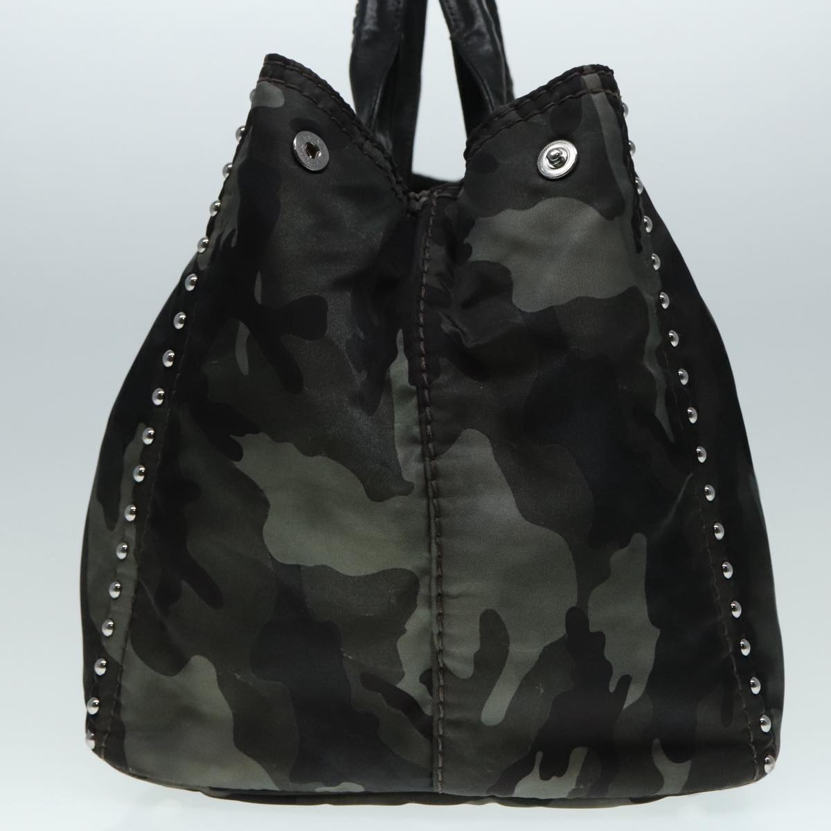 Luxury Prada camouflage Hand Bag Nylon Khaki bs18122