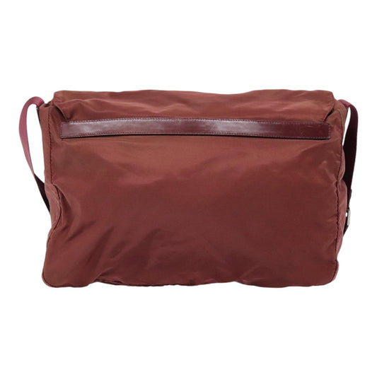 Luxury Prada Shoulder Bag Nylon Red bs18145