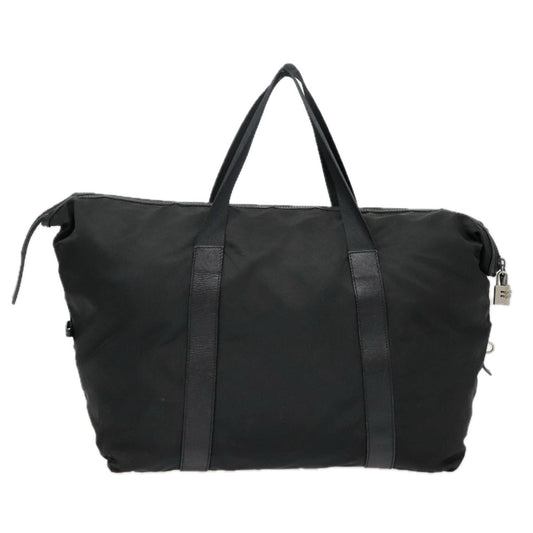 Luxury Prada Boston Bag Nylon Black bs18203