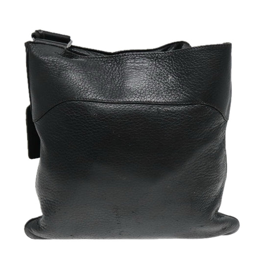 Luxury Prada Shoulder Bag Leather Black bs18290