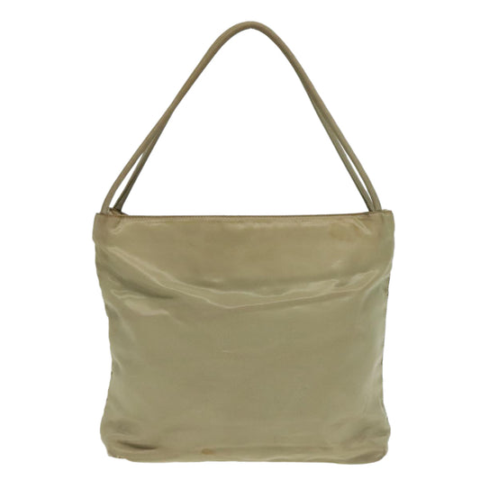 Luxury Prada Tote Bag Nylon Beige Silver bs18439