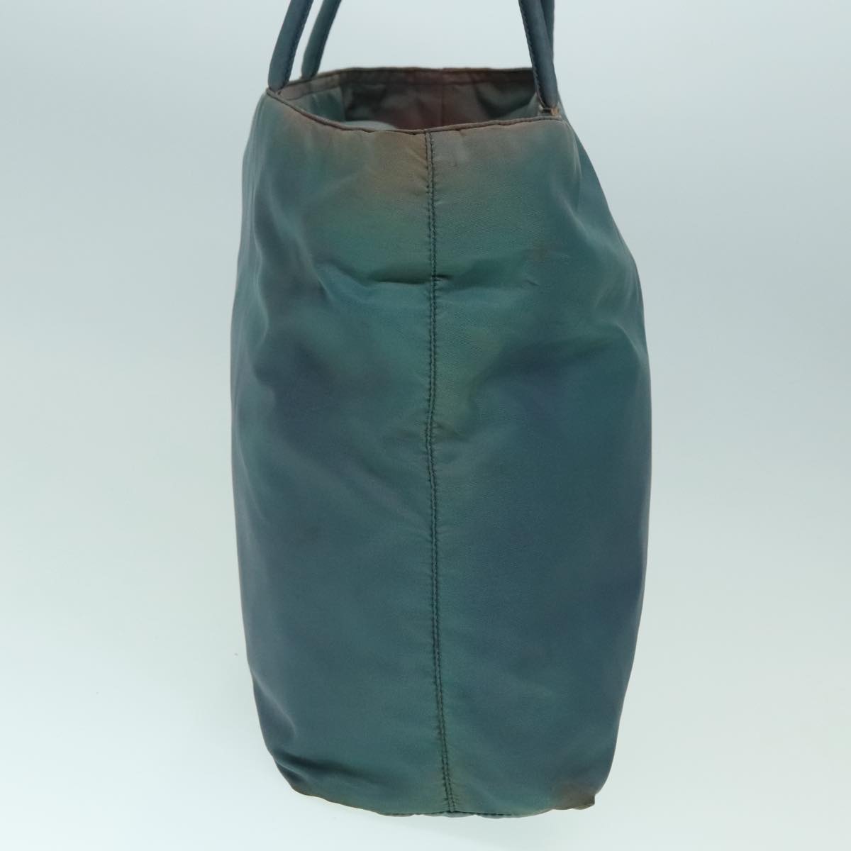 Luxury Prada Tote Bag Nylon Blue Silver bs18599