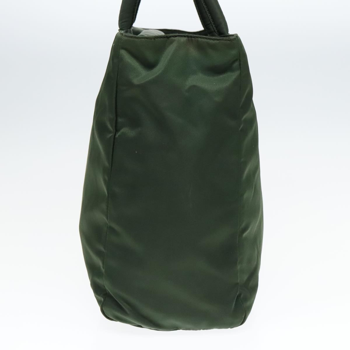 Luxury Prada Tote Bag Nylon Green Silver bs18824