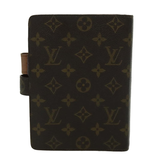 LOUIS VUITTON Monogram Agenda MM Day Planner Cover R20105 LV bs19079