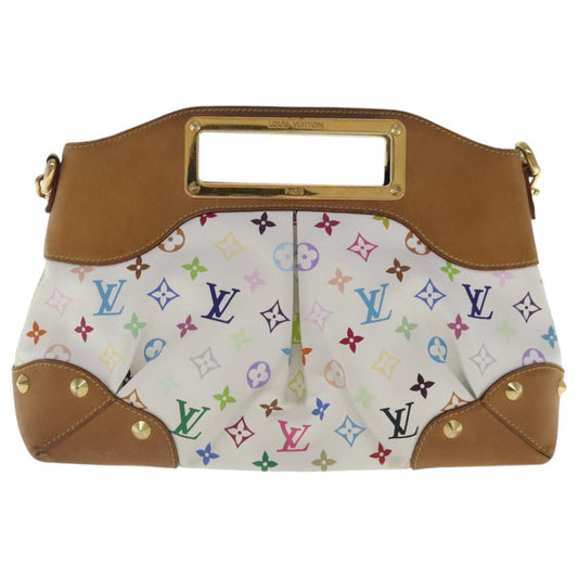 LOUIS VUITTON Monogram Multicolor Judy MM Hand Bag 2Way M40255 LV bs19143