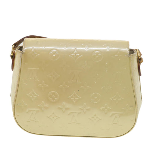 LOUIS VUITTON Vernis Bell Flower GM Shoulder Bag Broncorail M91706 bs4448