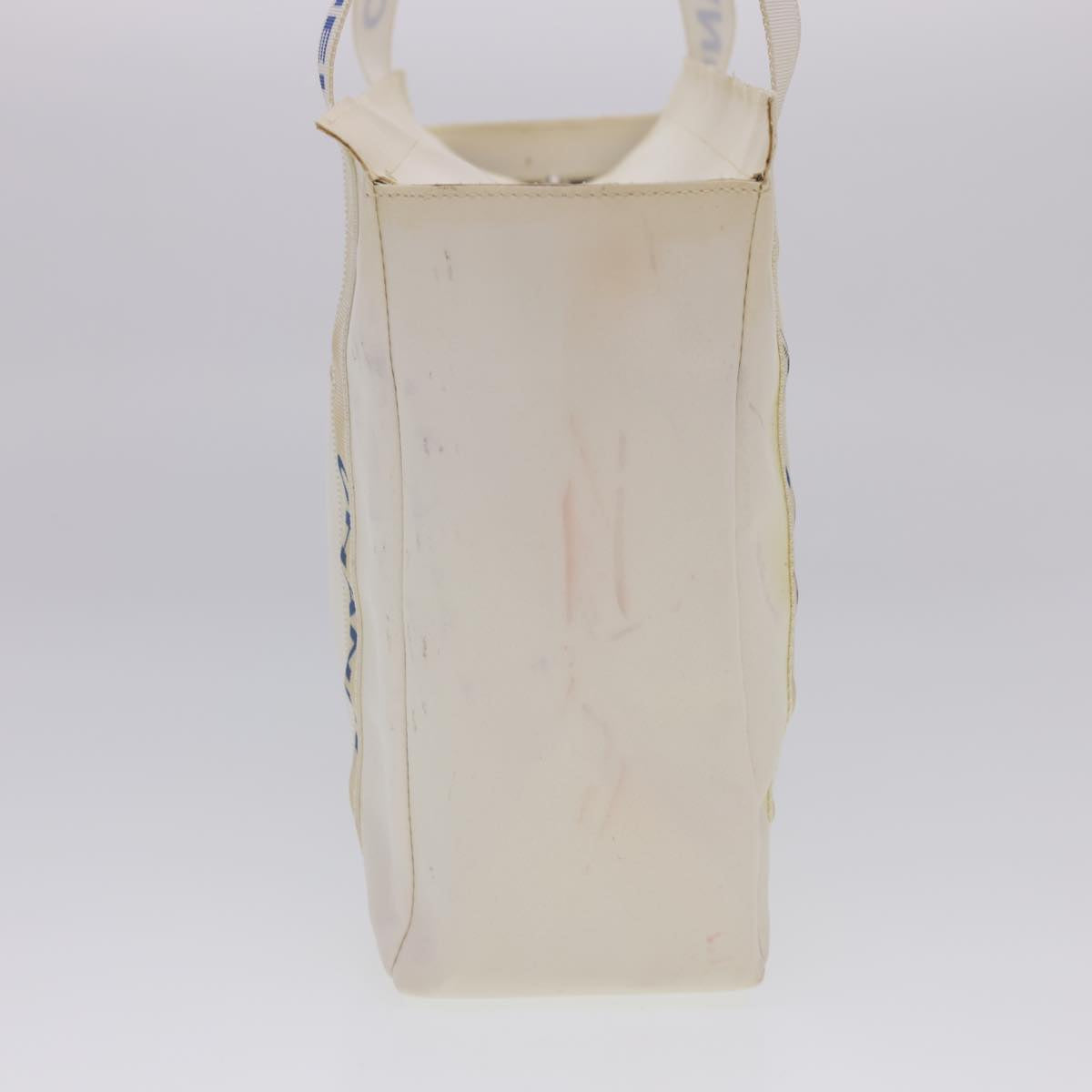 Luxury Chanel Shoulder Bag Nylon White CC bs4932