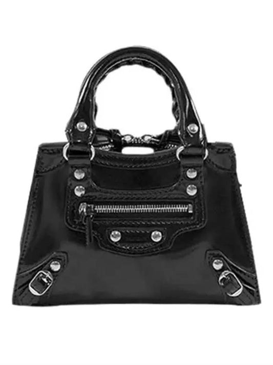 Luxury Balenciaga Neo Classic Tote Bag Black