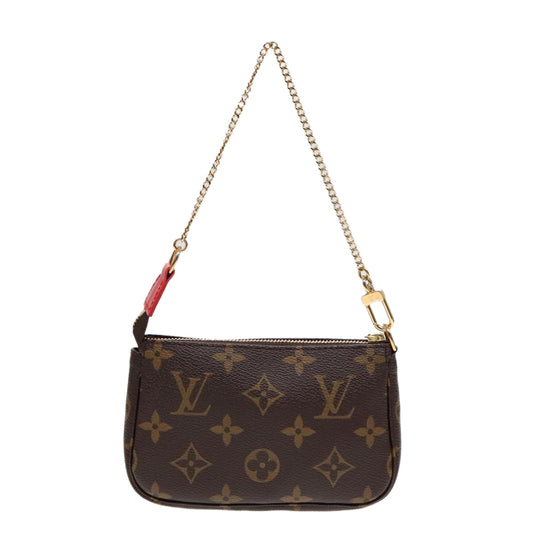 Louis Vuitton Mini Pochette Accessoires Canvas Clutch Bag ()