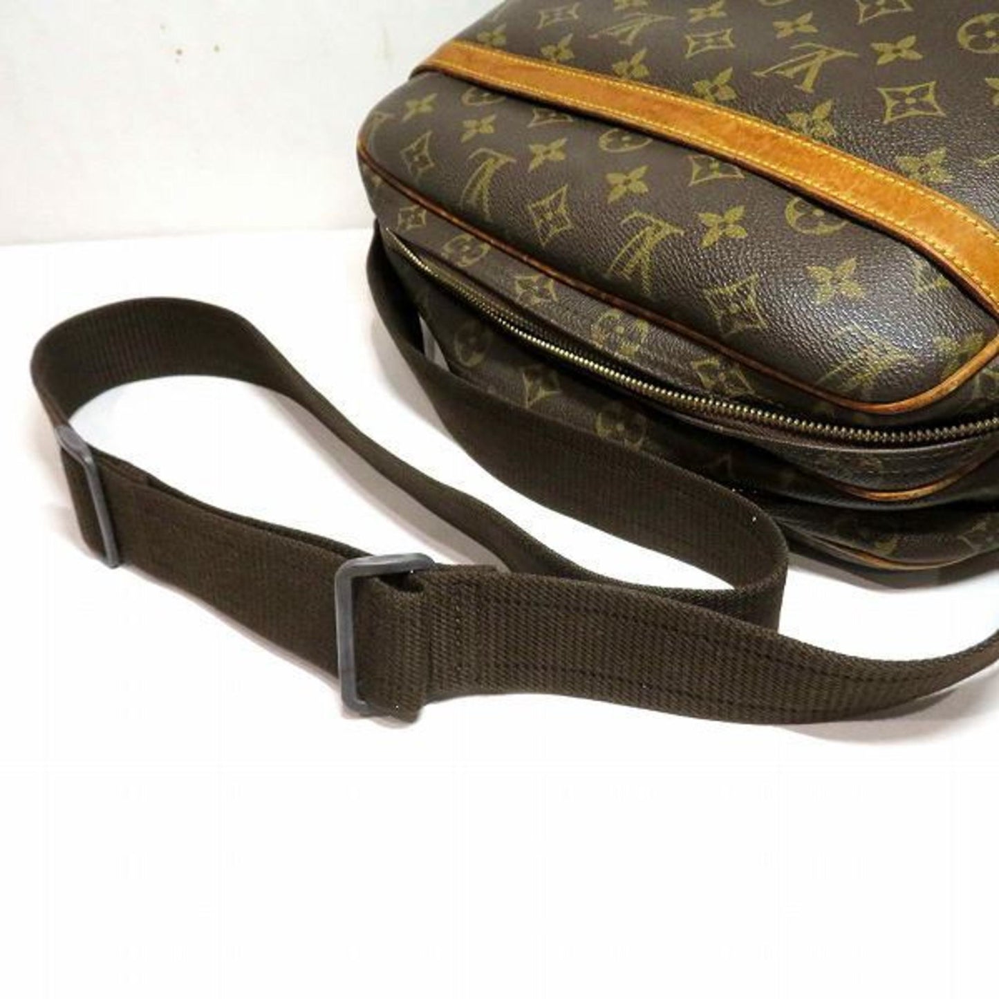 Louis Vuitton Reporter Canvas Shopper Bag ()