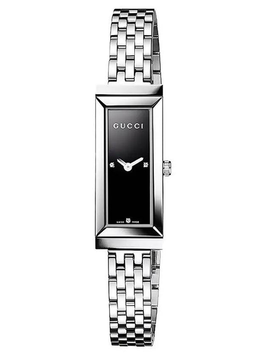 Luxury Gucci Trending 2025 G Frame Metal Watch Silver