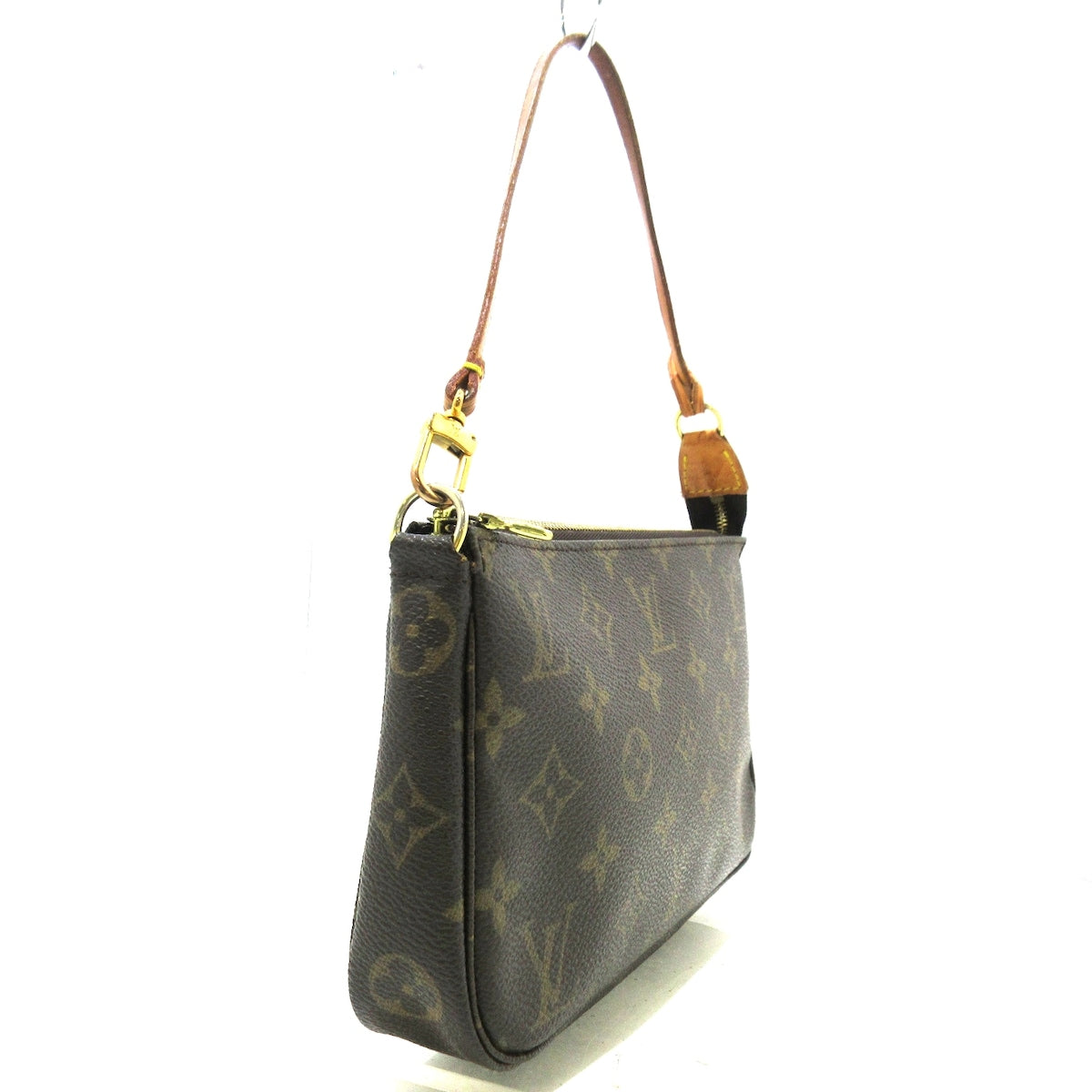 Louis Vuitton Pochette Accessoire Canvas Clutch Bag ()