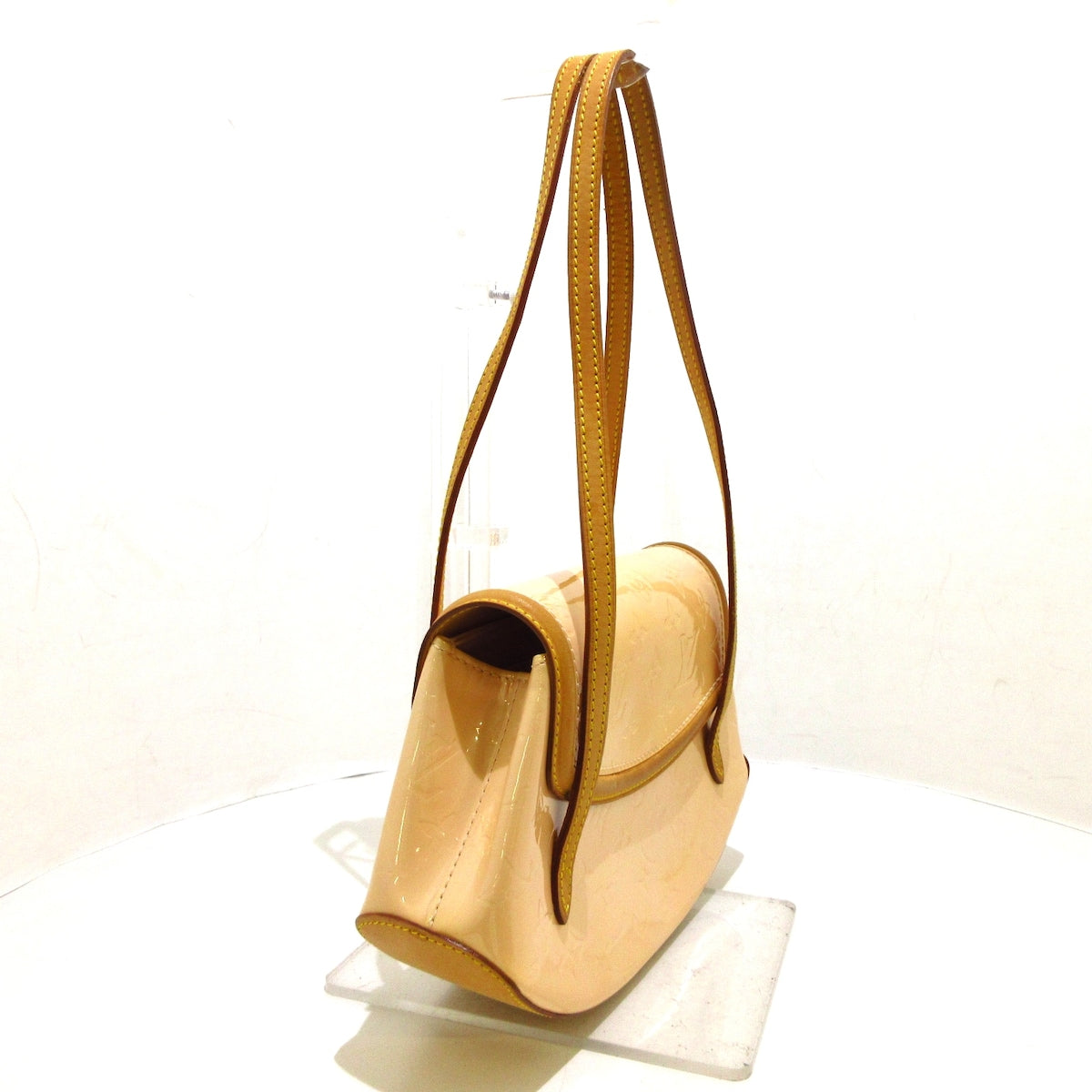 Louis Vuitton Biscayne Bay Patent Leather Shoulder Bag ()