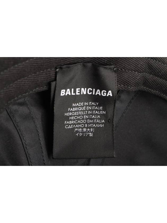 Luxury Balenciaga Paris logo embroidered ball cap L