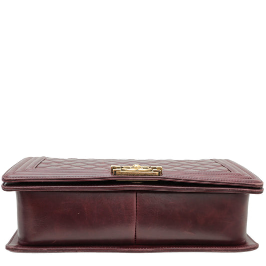 Chanel Burgundy Le Boy A Tale From Paris To Salzburg Bag