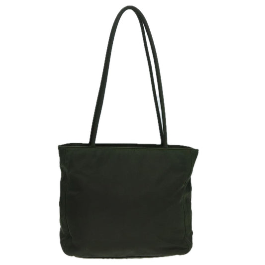 Luxury Prada Tote Bag Nylon Khaki cl839